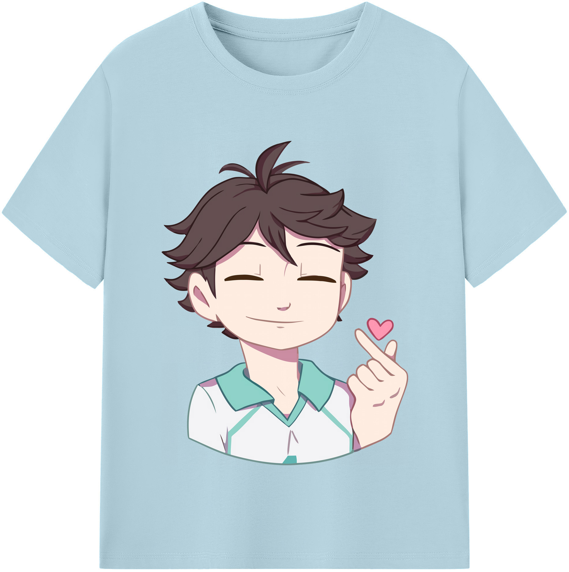 （画像用） ハイキュー!! Haikyu!! 綿100％半袖Tシャツ（フロントプリント）